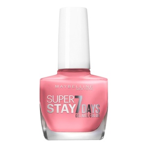 Maybelline New York Superstay 7 Days Nagellack Nr. 926 Pink about it, farbiger Nagellack, Farblack, langer Halt(Rosa)
