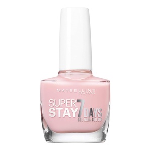 Maybelline New York Superstay 7 Days Nagellack Nr. 932 Muted Mocha, farbiger Nagellack, Farblack, langer Halt(113 Barely Sheer)
