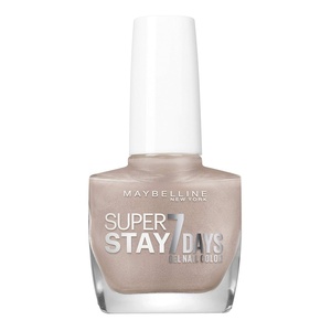 Maybelline New York Superstay 7 Days Nagellack Nr. 932 Muted Mocha, farbiger Nagellack, Farblack, langer Halt(19 Unveränderliches Braun)