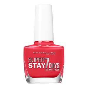 Maybelline New York Superstay 7 Days Nagellack Nr. 932 Muted Mocha, farbiger Nagellack, Farblack, langer Halt(493 Blood Orange)