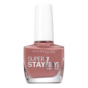 Maybelline New York Superstay 7 Days Nagellack Nr. 932 Muted Mocha, farbiger Nagellack, Farblack, langer Halt(898 Poet)