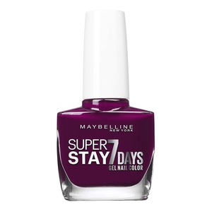 Maybelline New York Superstay 7 Days Nagellack Nr. 932 Muted Mocha, farbiger Nagellack, Farblack, langer Halt(Burgunder)