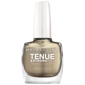 Maybelline New York Superstay 7 Days Nagellack Nr. 932 Muted Mocha, farbiger Nagellack, Farblack, langer Halt(Silber mit goldenem Glanz)