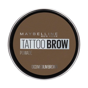 Maybelline New York Tattoo Brow Augenbrauenpomade in Nr. 03 Medium, 4 ml(Medium Brown)