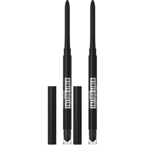 Maybelline New York Tattoo Liner Smokey Gel Pencil Black, Gel Eyeliner(Black – Smokey Gel)