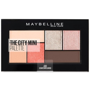 Maybelline New York The City Mini Palette 430 Downtown Sunrise, 3er Pack 6 grams(430 Downtown Sunrise)