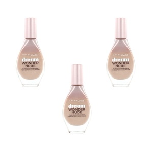 Maybelline New York Unisex MAYBELLINE DREAM WONDER NUDE BASE FLUIDA 40 FAWN CANNELLE 1UN MAYBELLINE DREAM WONDER NUDE BASE FLUID 40 FAWN CANNELLE 1UN, Negro, Standard(Nude)