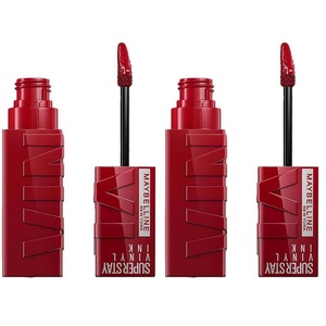 Maybelline New York Vinyl Ink Lippenstift, Nr. 25 Red-Hot, 4,2 ml(10 LIPPY)