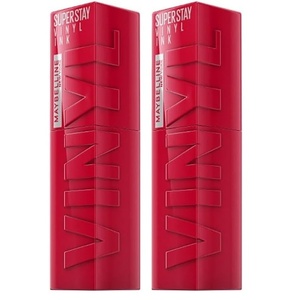 Maybelline New York Vinyl Ink Lippenstift, Nr. 25 Red-Hot, 4,2 ml(50 WICKED)
