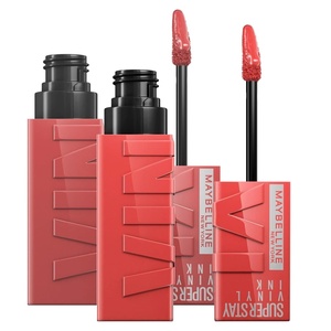 Maybelline New York Vinyl Ink Lippenstift, Nr. 95 Captivated, 4,2 ml(Peach)