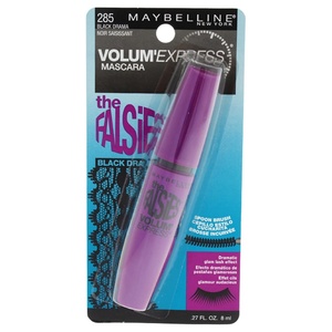 Maybelline New York Volum‘ Express Falsche Wimpern Mascara in Very Black, 9 ml(schwarzes)