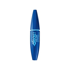 Maybelline New York Wasserfeste Wimperntusche für mehr Volumen, Volum‘ Express The Rocket Mascara Waterproof, Nr. 1 Very Black (Schwarz), 1 x 9,6 ml(Schwarz)