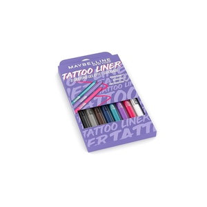 Maybelline Tattoo Liner Lápiz De Ojos Semi-Permanente Waterproof 910 Bold Brown Marrón Oscuro(Multi-Color)